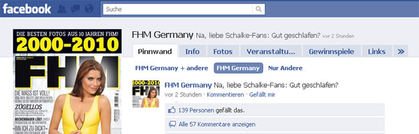 FHM Facebook