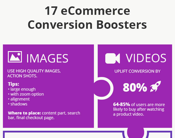17 eCommerce Conversion Boosters