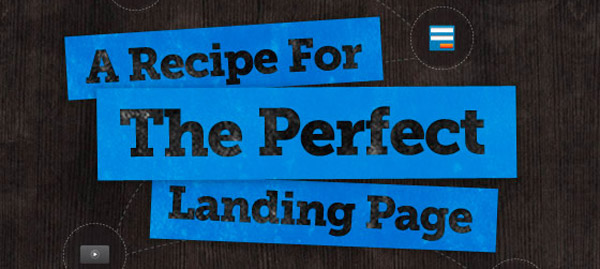 the perfect landingpage